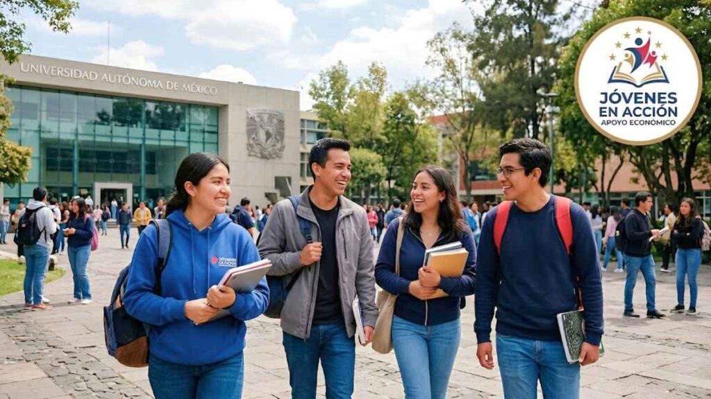 Jóvenes en Acción Apoyo económico para estudiantes universitarios